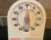 Sunbeam Retro Kitchen Timer - Working