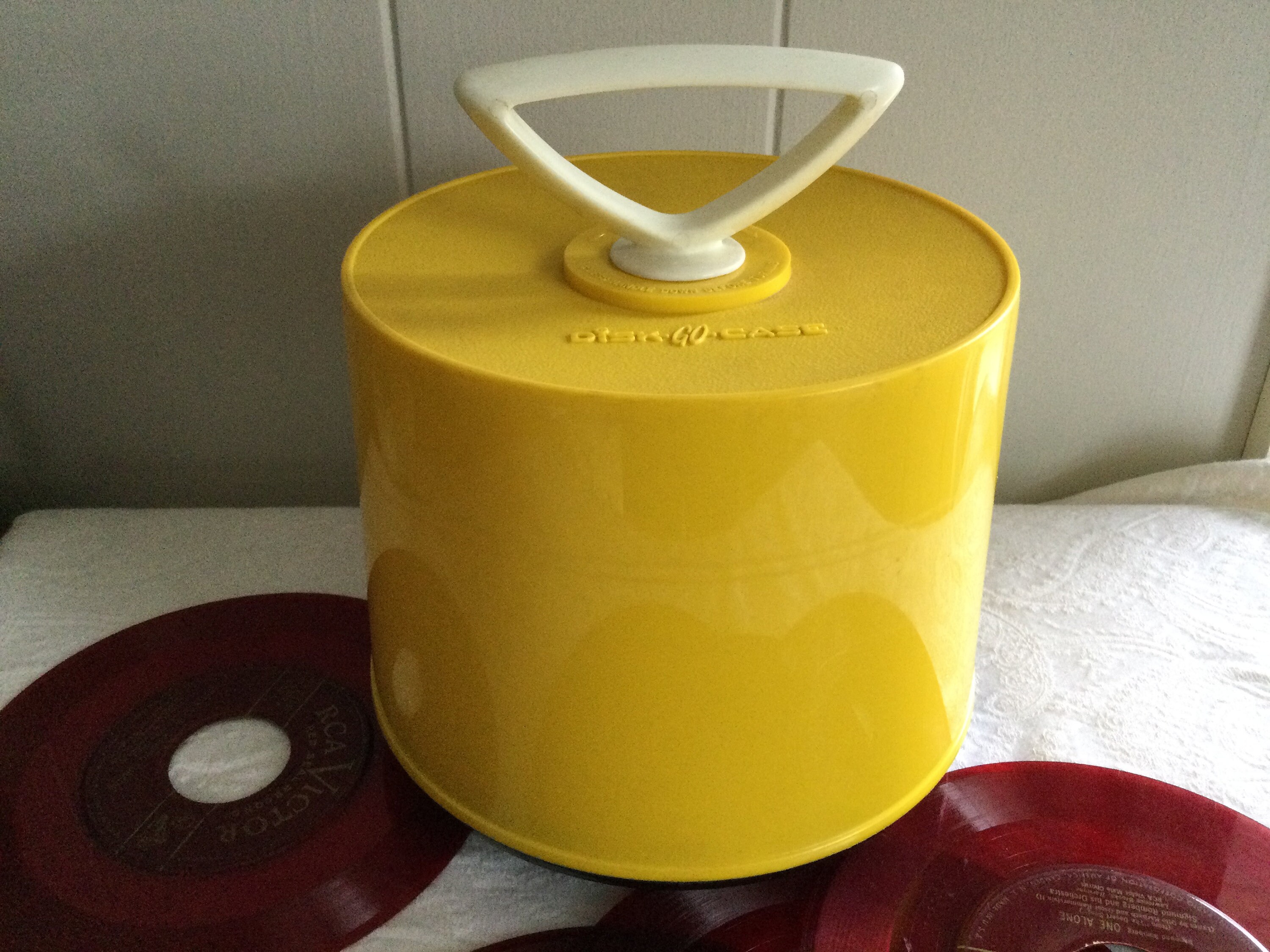 Disk-go-case With 45 Records Excellent Condition - Etsy