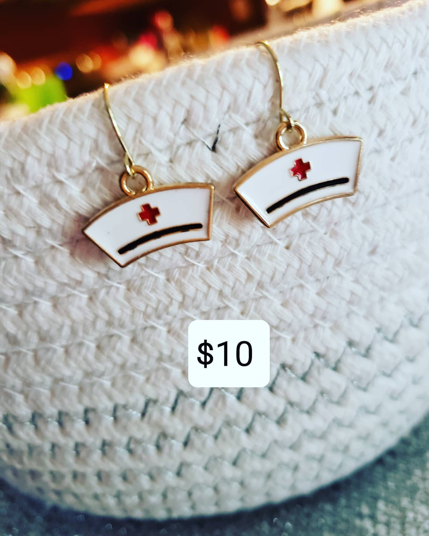 Nurse Earrings Doctor Earrings Etsy UK