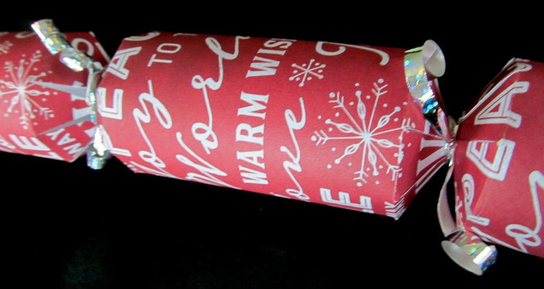 Christmas cracker KIT handmade DIY Party poppers Christmas | Etsy