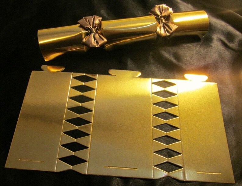 Party cracker poppers custom DIY cracker kit luxury metallic Etsy