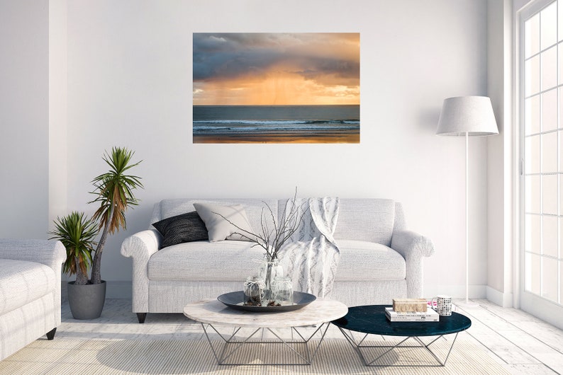 STORMY SEASCAPE PRINT image 5