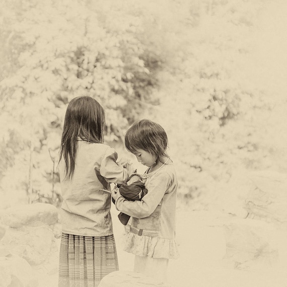 VIETNAM STORIES 19. Vietnam Prints, Child Portrait, Travel Photography, Square Print, Limited Edition Print, Photographic print