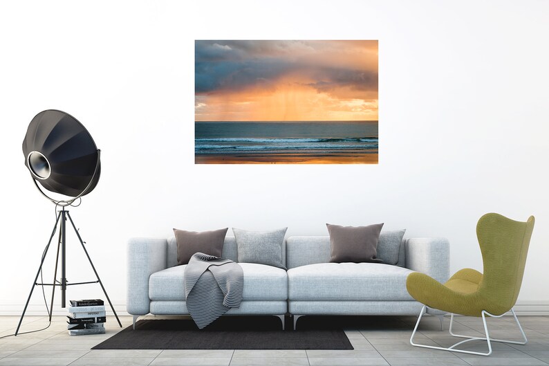 STORMY SEASCAPE PRINT image 2