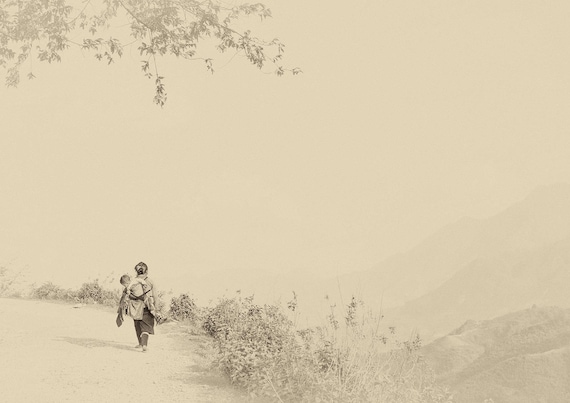 SEPIA TONE VIETNAM Print