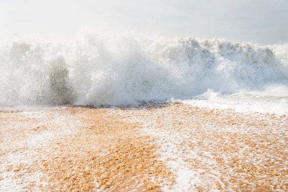 LARGE WAVE SEASCAPE Print