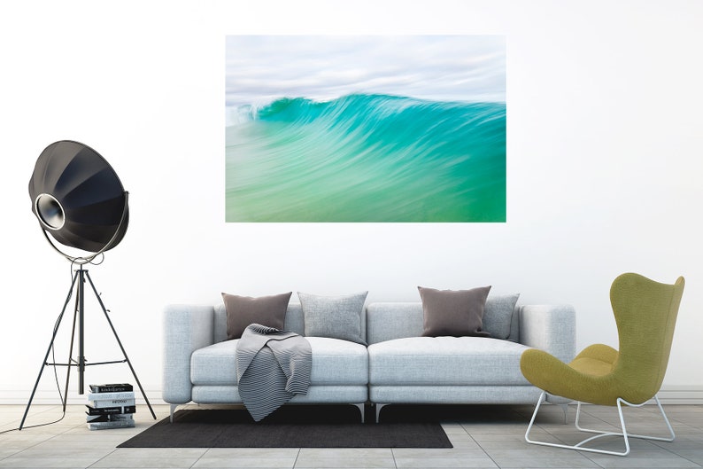 CANARY WAVES, Wave Print, Seascape Print, Coastal Print, Canary Islands, Abstract Water Print, Breaking Waves, Limited Edition Print. image 3