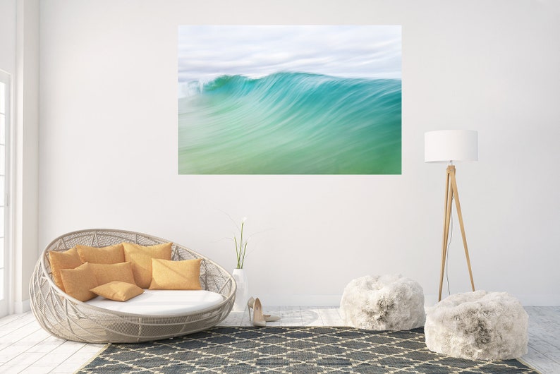 CANARY WAVES, Wave Print, Seascape Print, Coastal Print, Canary Islands, Abstract Water Print, Breaking Waves, Limited Edition Print. image 4