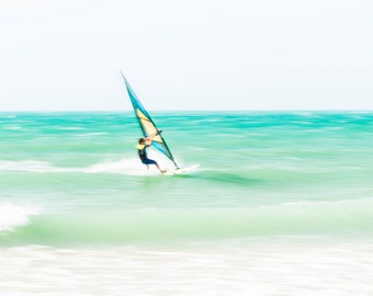 COLOUR WINDSURFING PRINT