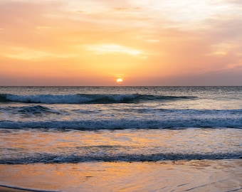 SUNSET SEASCAPE PRINT