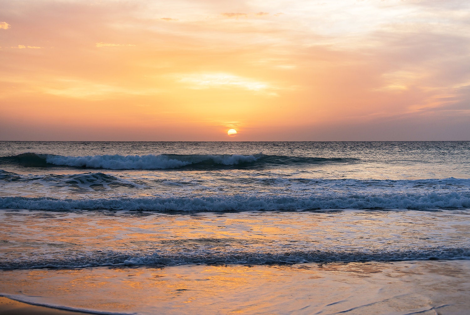 SUNSET SEASCAPE PRINT