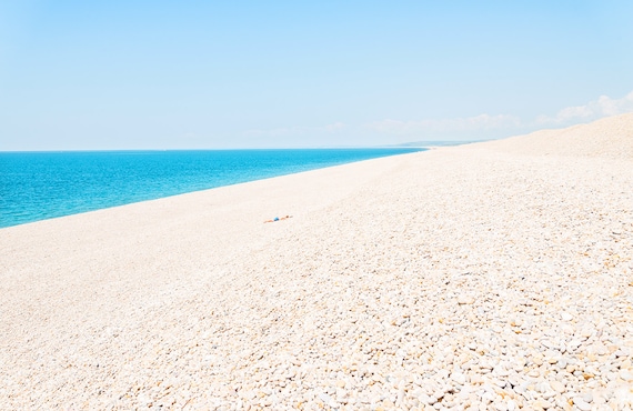 GETTING AWAY. Beach Print, Dorset Picture, Portland Bill, Limited Edition Print, Photographic Print.