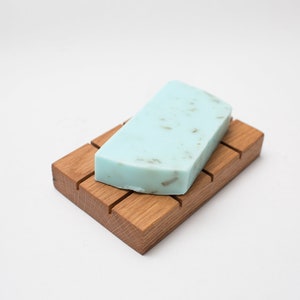 FREE SHIPPING | Soap Dish | Wooden Soap Dish | Beech Soap Dish | Draining Soap Dish | Handmade Soap Dish