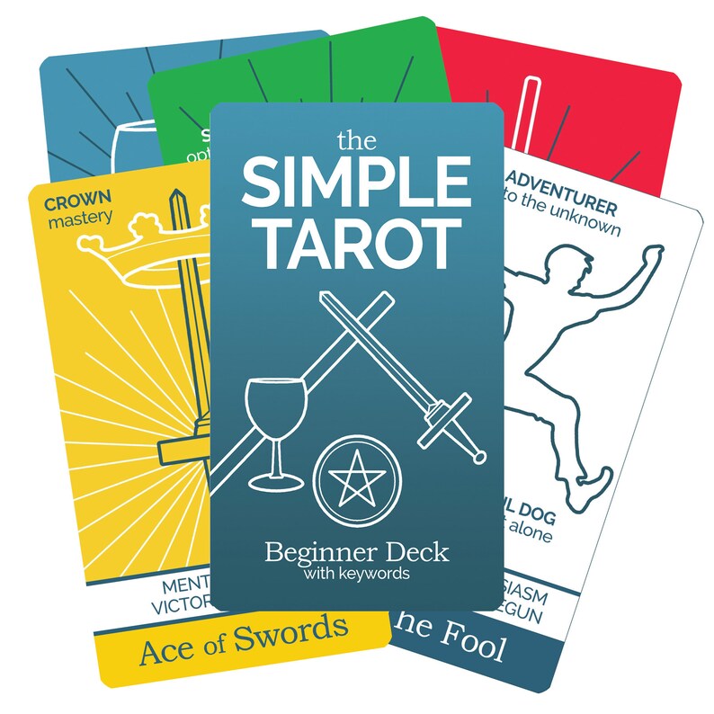 The Easy Tarot Card Deck - tarot flashcards for mastering tarot, suitable for tarot newcomers with tarot card meanings and key terms photo relating to Printable Tarot Flashcards referred to as The Very simple Tarot Card Deck - tarot flashcards for understanding tarot, ideal for tarot newbies with tarot card meanings and key phrases