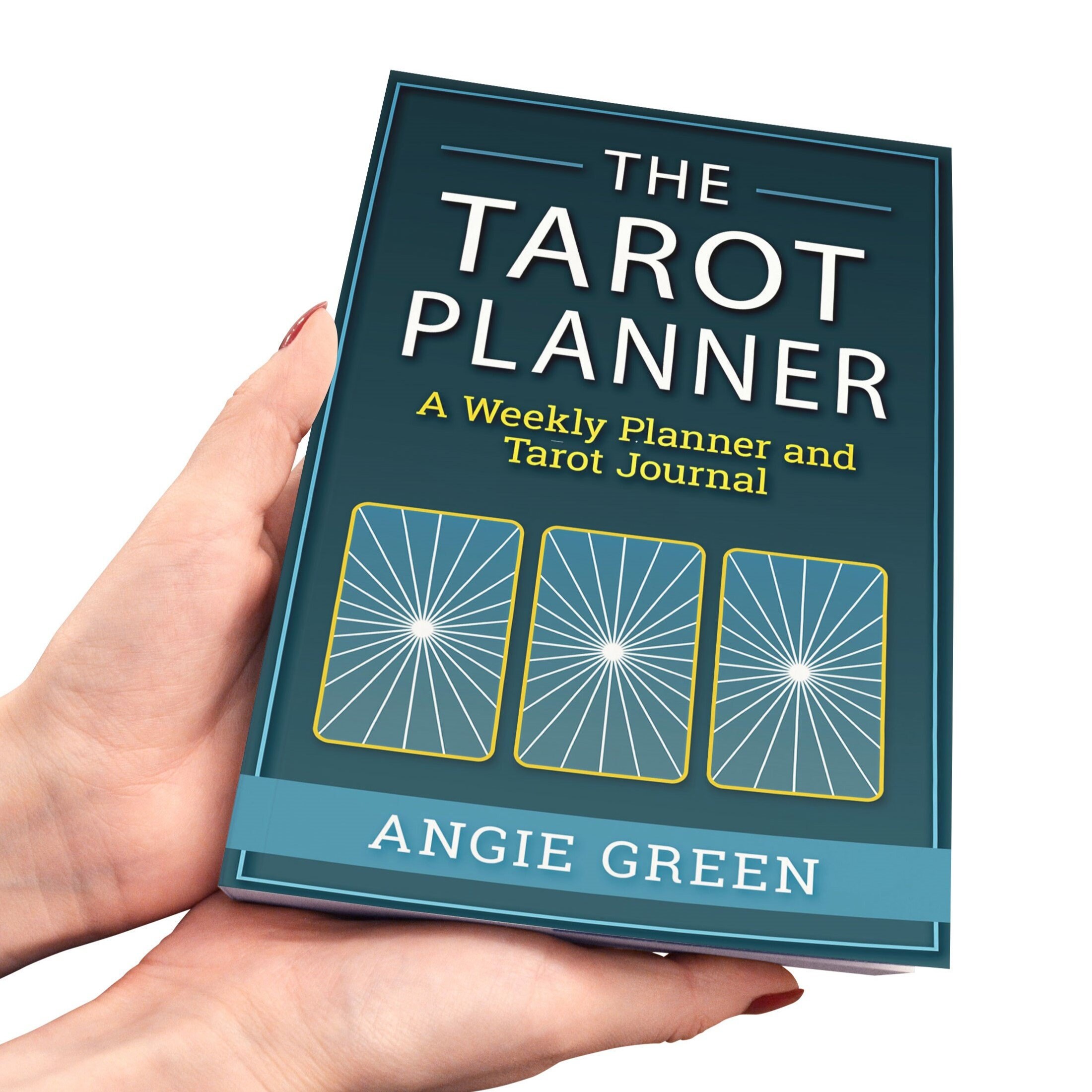 Undated Weekly Tarot Planner with tarot spreads and daily Etsy