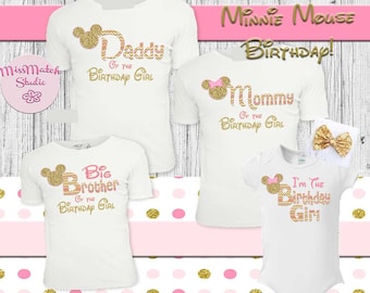 mommy of the birthday girl minnie mouse