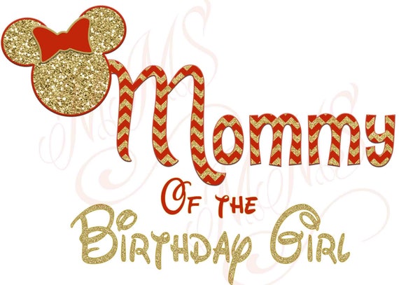 mommy of the birthday girl minnie mouse