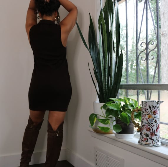 white christmas dresses Cocoa Crush Chocolate Sweater Dress | Women's Trendy Dresses main image 1