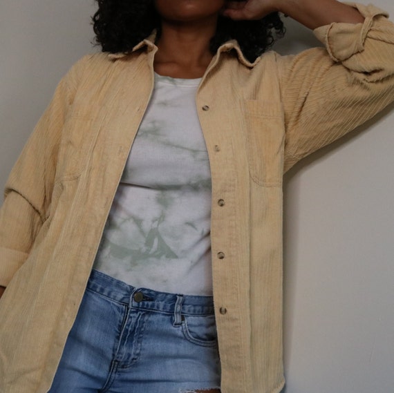 90s Corduroy Button Up | Medium - image 6