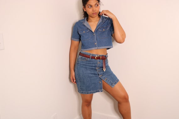 90s Reworked Crop Top | - image 2