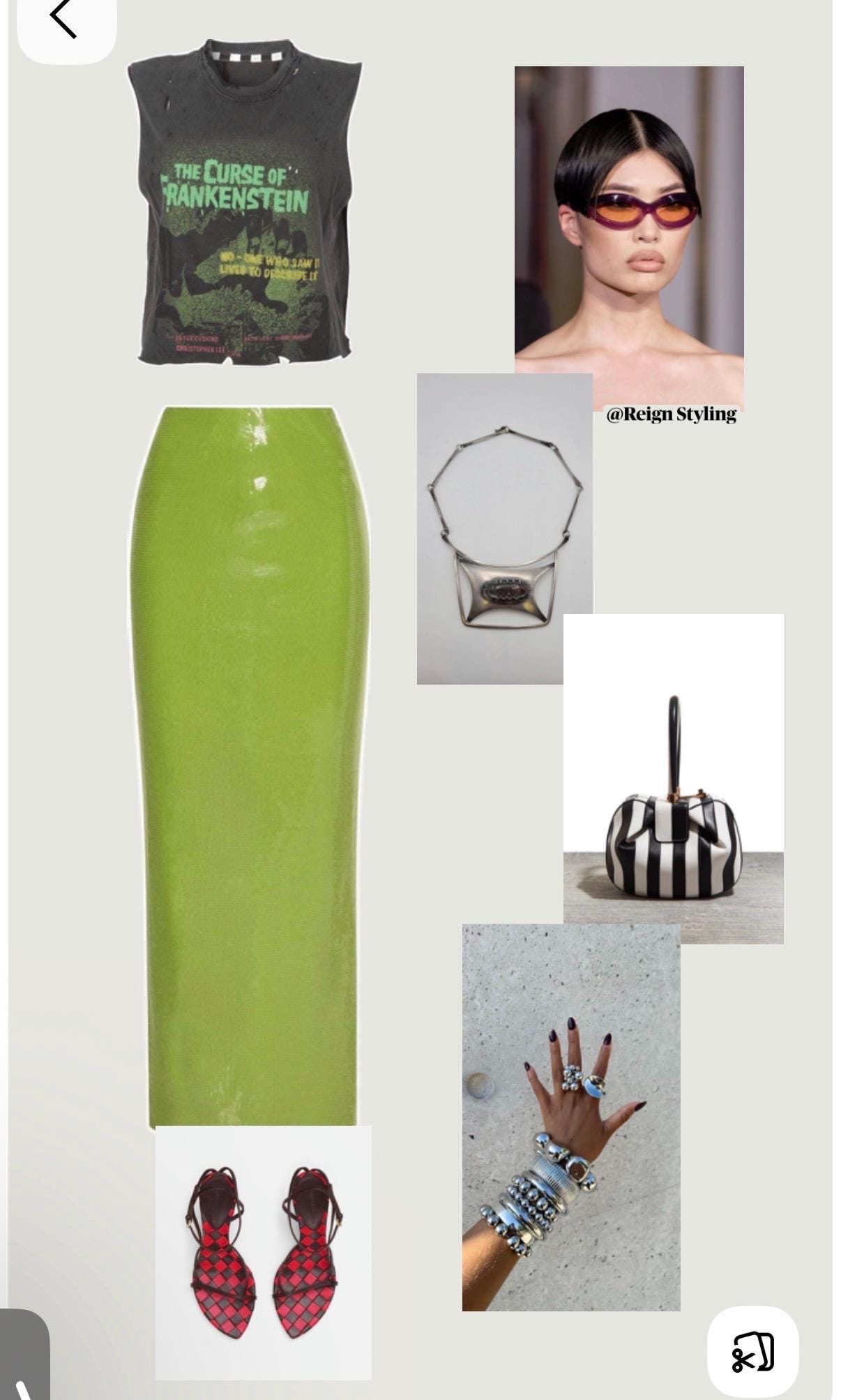 Y2K Lime Green Tulip Fitted Maxi Skirt | Medium - Etsy
