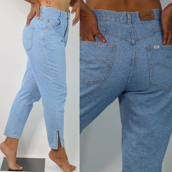 lee mom jeans high waist tapered