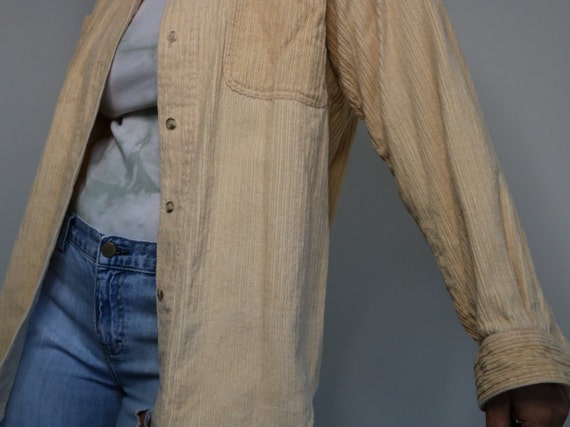 90s Corduroy Button Up | Medium - image 5