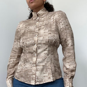 Y2K Silk Blouse |