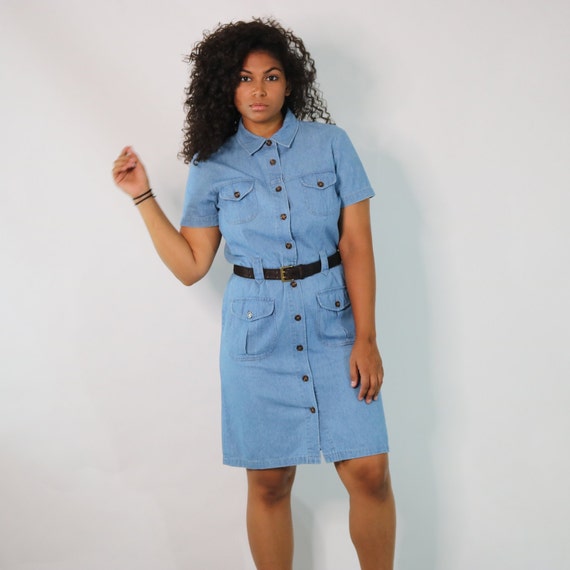 safari shirt dress