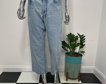 Pantalones vaqueros de trabajo estilo años 90 / Talla 30x32