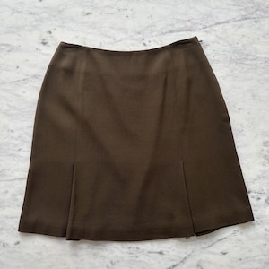 90s  Olive Green Skirt | Size 4