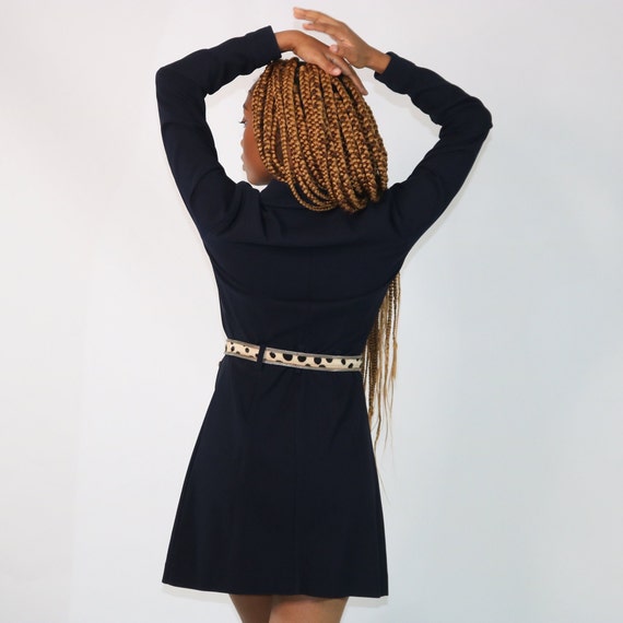 90s Navy Blue Shirt Dress: Vintage GAP Minimalist Style - Etsy