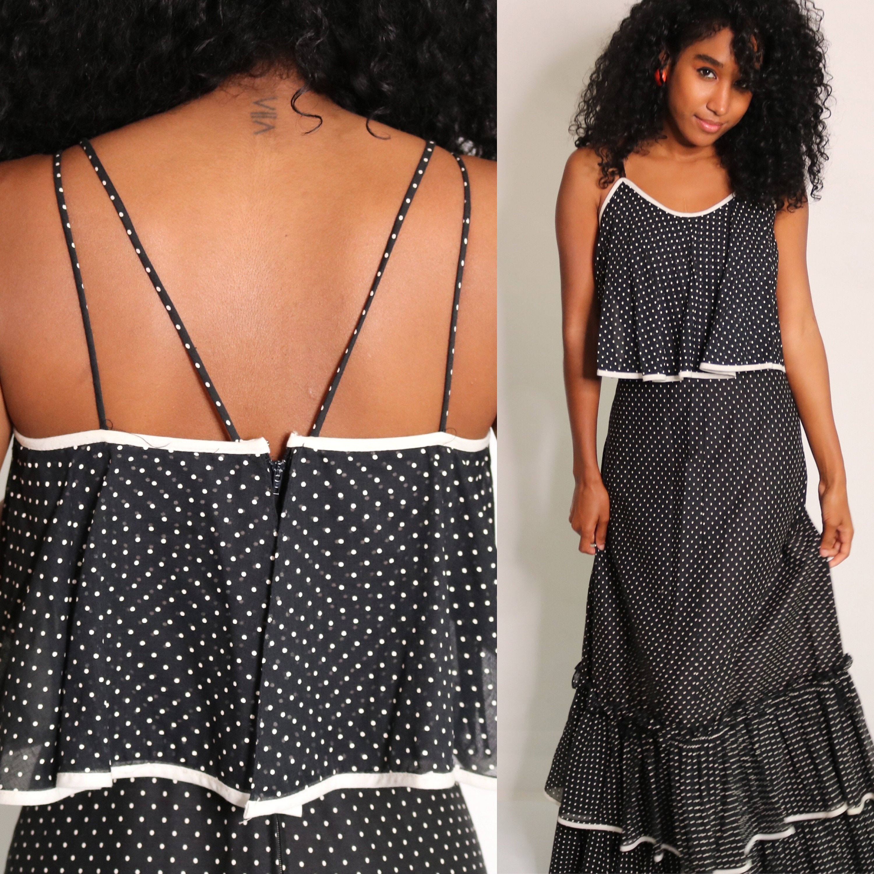 tu black maxi dress