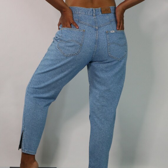 80s Mom Jeans | High Waist Mom Jeans | Lee Mom Je… - image 3