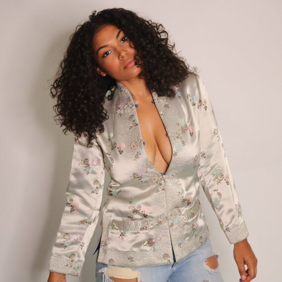 Reversible Asian Jacket | 80s Does 40s Asian Jacke
