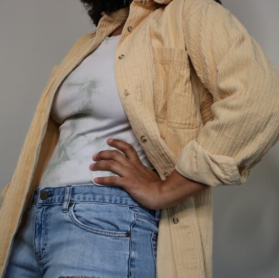 90s Corduroy Button Up | Medium - image 7