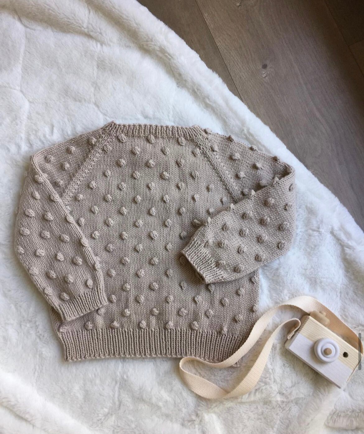 0-6 Months to 6T Popcorn Sweater, Toddler Sweater, Pullover, Baby 