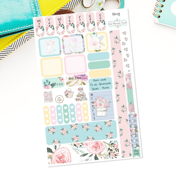 Hobonichi Weeks Sticker Kit Bloom