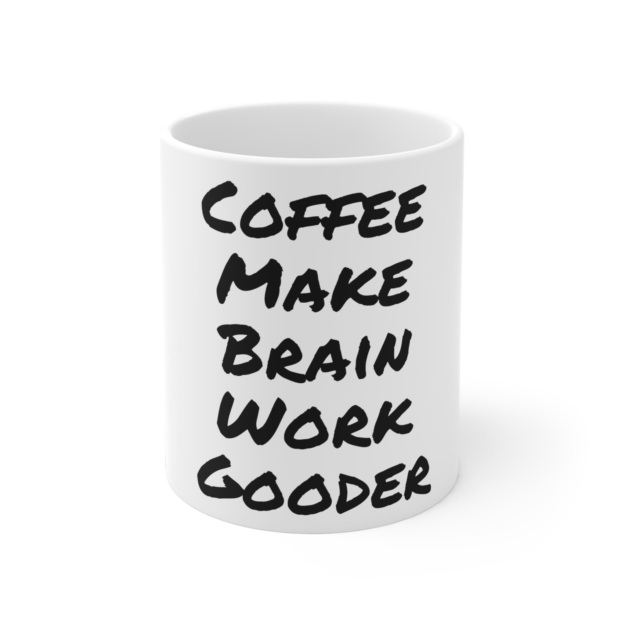 Coffee make your brain go Weeeeee - Coffee Mug – Just In Case Deck