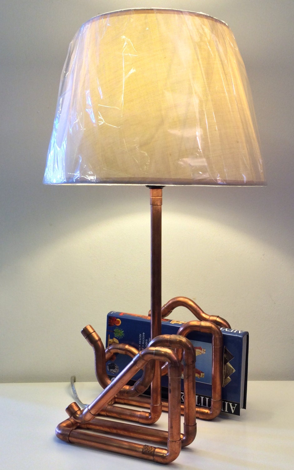 Tischleuchte Kupfer Lampe Schreibtischlampe