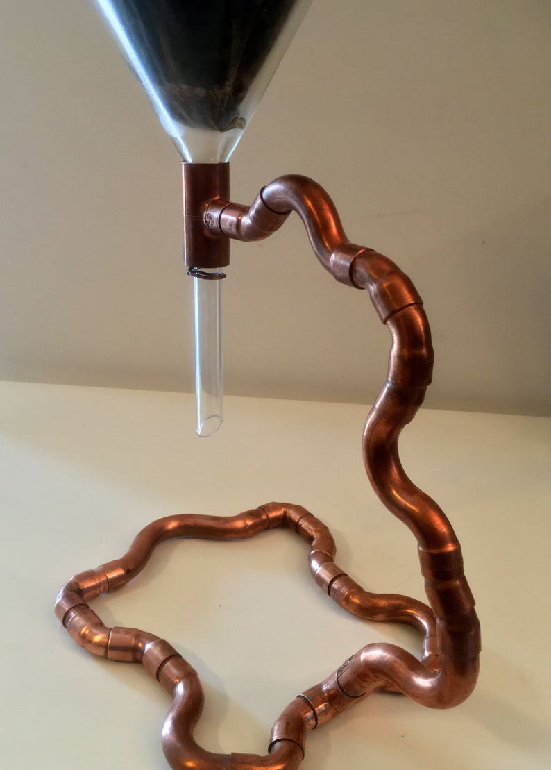 Tea Coffee Glass Coffee maker Tea Maker One of a kind Copper Home Decor Copper