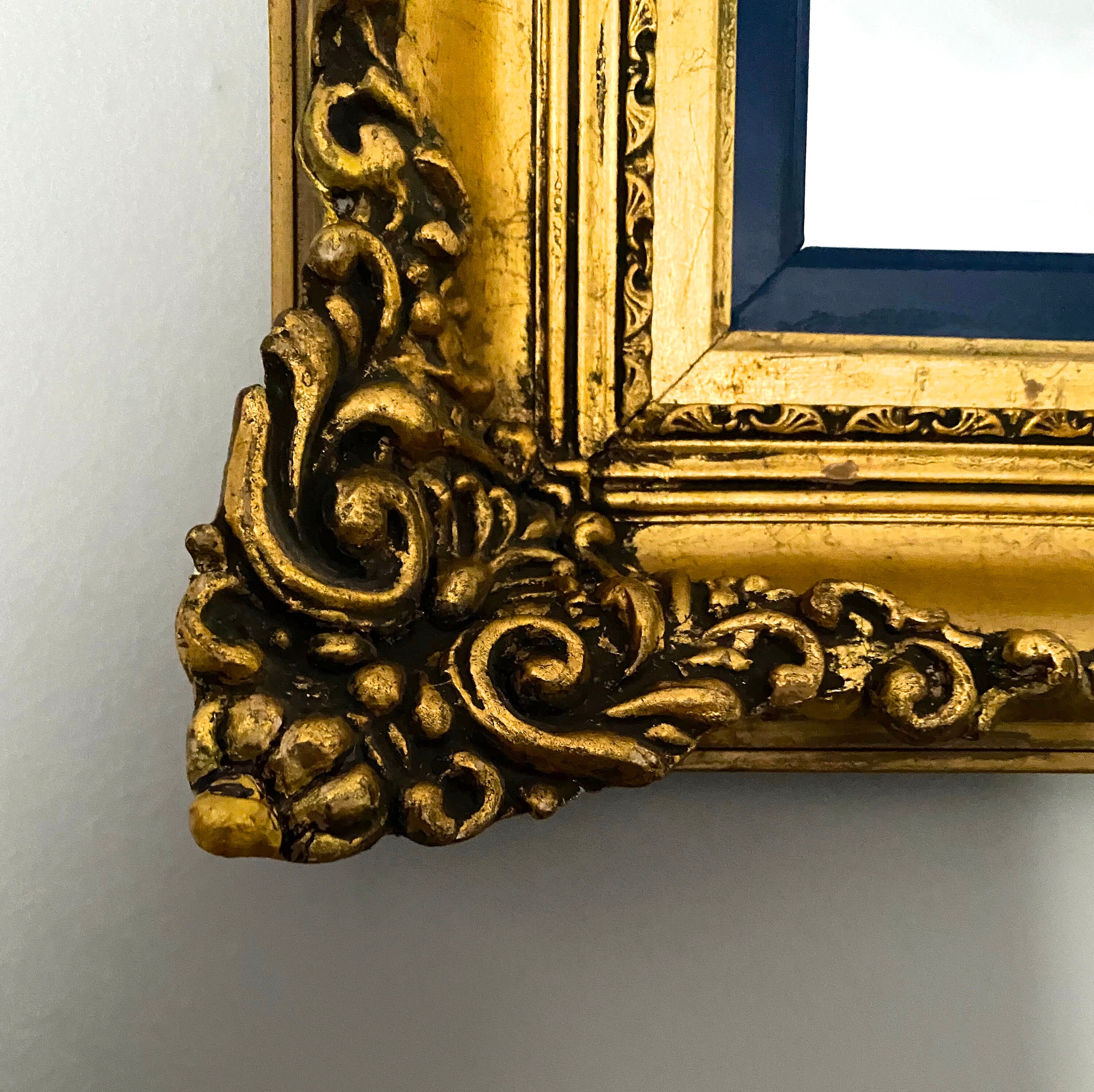 Beautiful Antique Mirror From the 40's Wall Mirror Vintage Gold Shabby ...