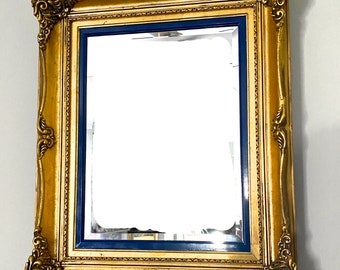 Beautiful Antique Mirror from the 40's |  Wall Mirror | Vintage | Gold Shabby Chic Mirror | Ornate Mirror | Gold Mirror | Free Shipping