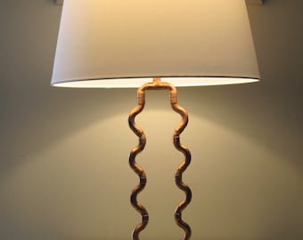 Table Lamp | Desk Lamp | Bedside Lamp |  Copper Lamp | Marble | Modern Lighting | Copper Home Decor | Steampunk | One of a kind