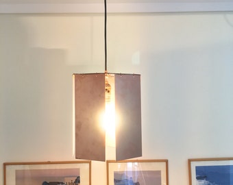 Pendant Light | Copper Sheet | Home decor | Minimalistic Pendant Light | Copper Home Decor | Modern Lighting | One of a kind