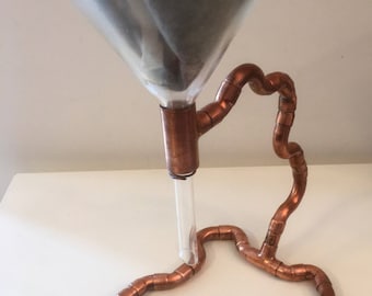 Coffee | Tea | Coffee maker | Tea Maker | Copper | Copper Home Decor | Glass | One of a kind