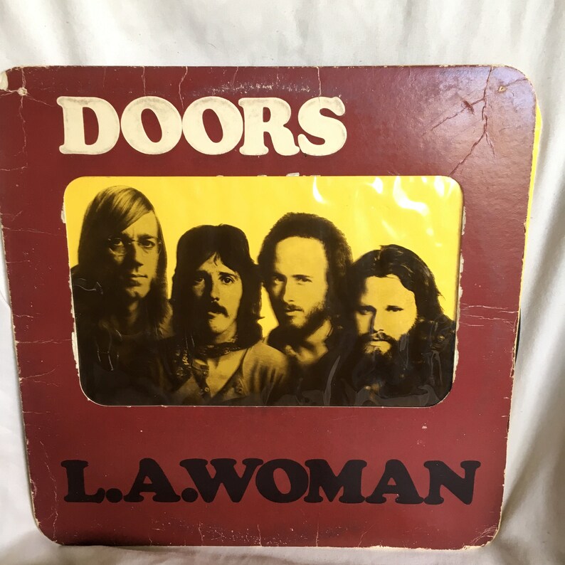 The Doors L A Woman Elektra Lp Original Etsy