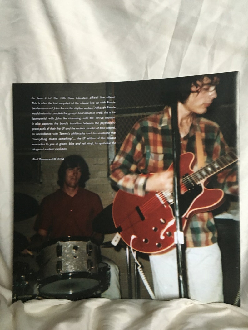 13th Floor Elevators Live Evolution Lost 3 Colored Vinyl Etsy