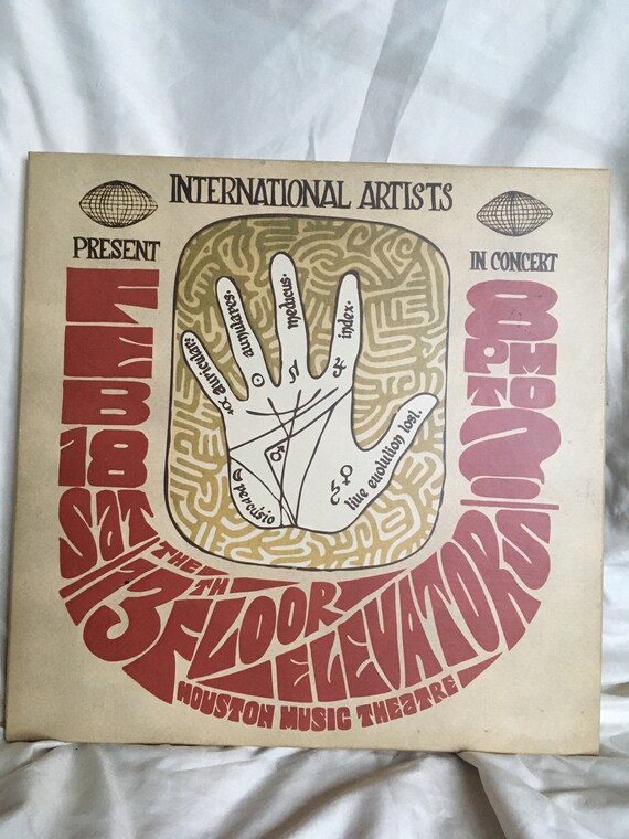 13th Floor Elevators Live Evolution Lost 3 Colored Vinyl Set With Poster And Booklet