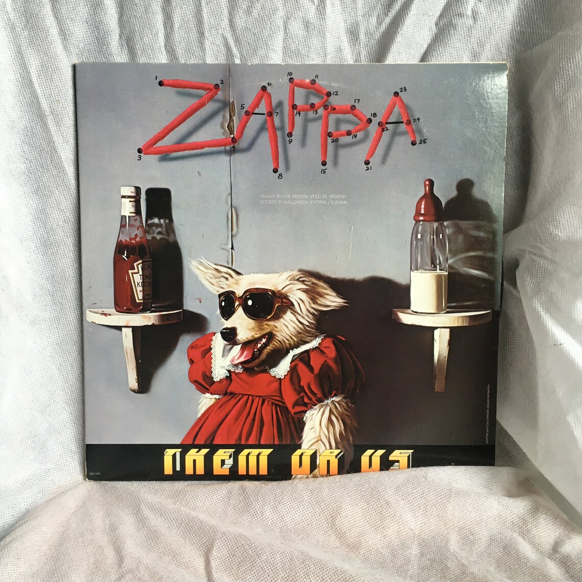 Frank Zappa Feeding The Monkies At Ma Maison Them Or UsThe Etsy España